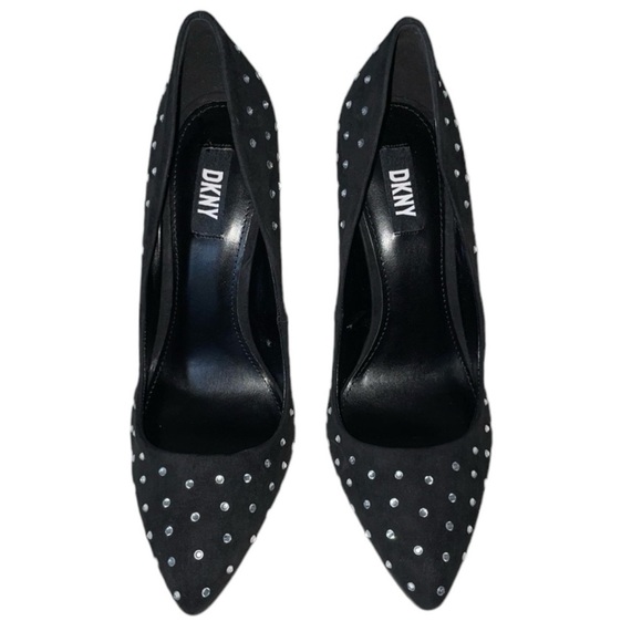DKNY Black Studded Pumps‎ Size 9.5 - Picture 2 of 7